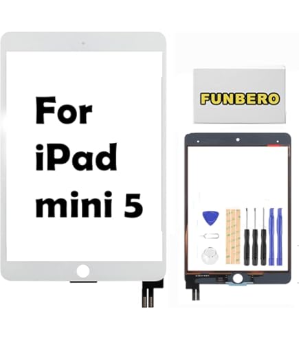 SRJTEK for iPad Mini 5 LCDスクリーン画面交換修理キット Amazon.co.jp: SRJTEK For iPad iPad Mini 5 2019 タッチ